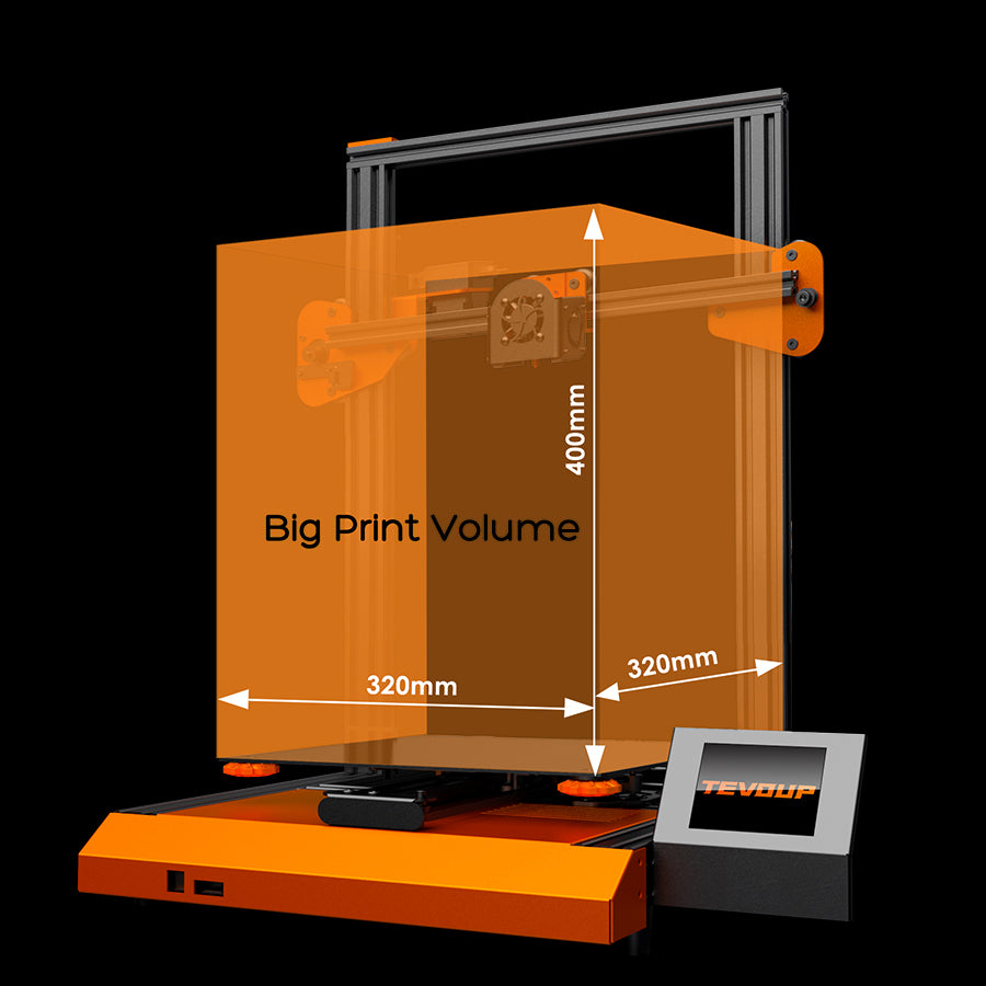 Nereus 3D printer PREASSEMBLED (320*320*400mm)