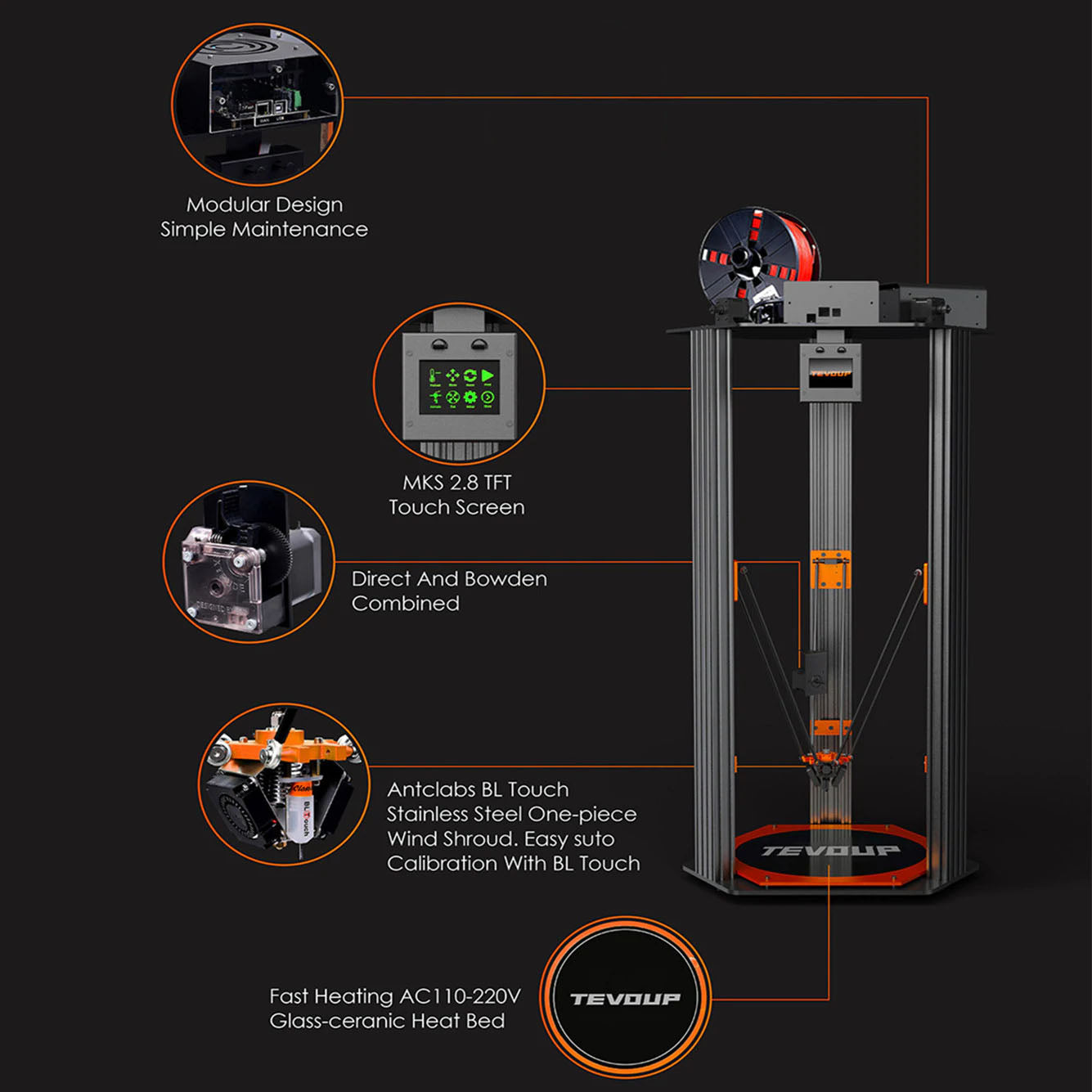 Little Monster 3D Printer (340*500mm)