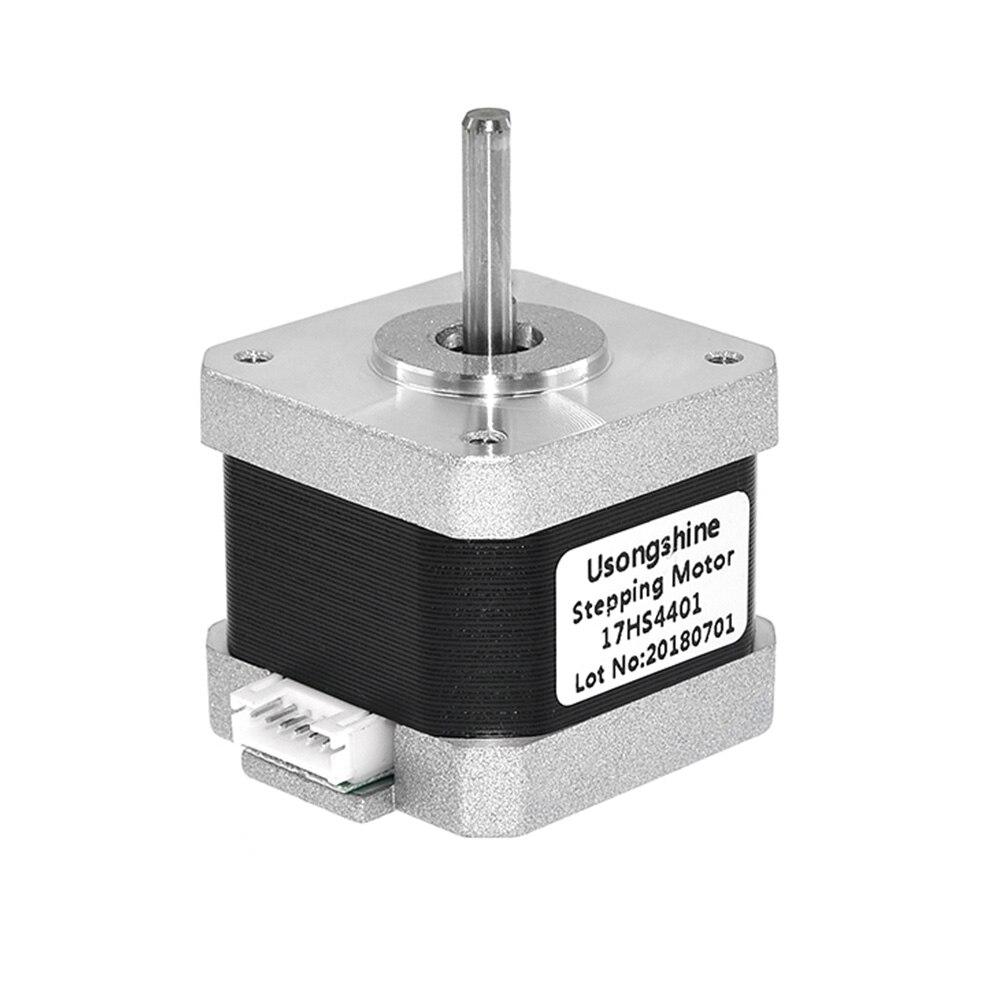 5Pcs Free Shipping Nema17 Stepper Motor 1.5A Nema 17 42BYGH 17HS4401 4 Lead for 3D Printer CNC Engraver - Homers 3D Onlinestore
