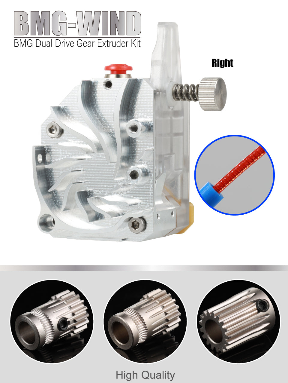 NF-BMG-WIND V6 Dual Drive BMG Extruder
