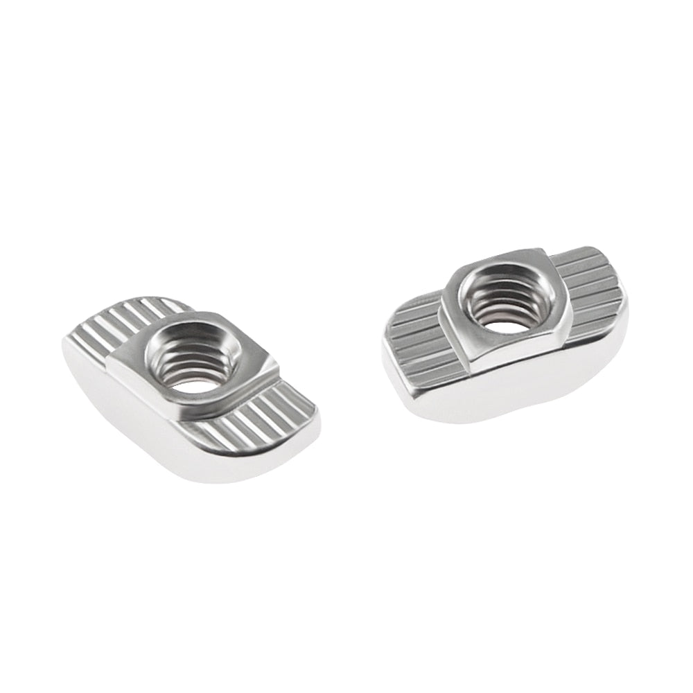 50pcs M3/M4/M5 Carbon Steel T Nuts