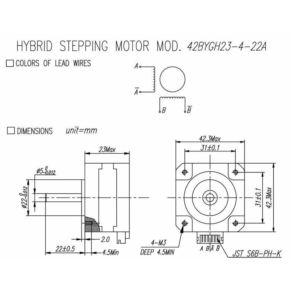 Titan Step motor