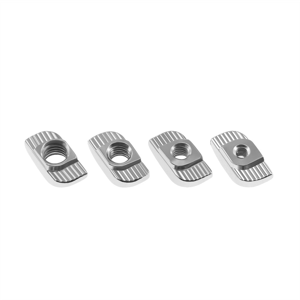 50pcs M3/M4/M5 Carbon Steel T Nuts